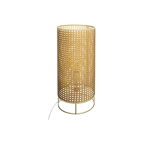 Lámpara de mesa de bambú y ratán 52cm