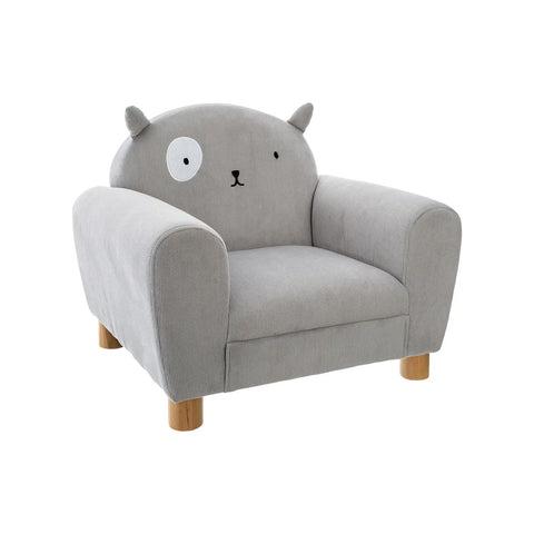 Sillón con orejas de gato para habitación infantil