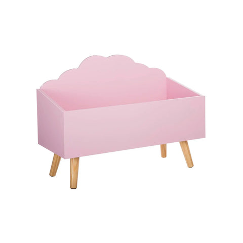 Baúl con forma de nube para juguetes 58x45x28cm