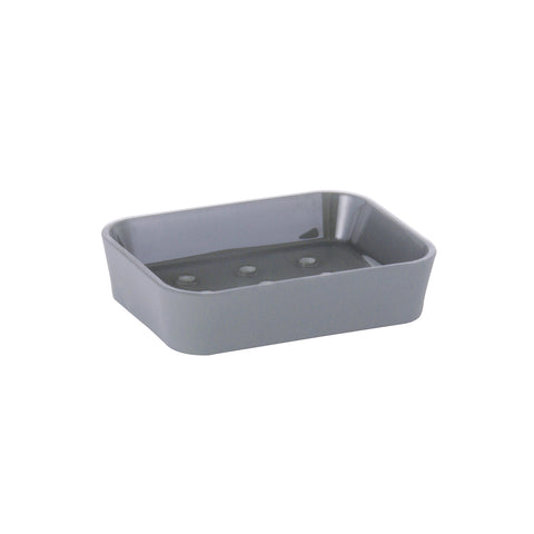 Jabonera de baño Lena antracita