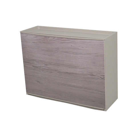 Zapatero Iml Wood de pared 16x51,5x39cm gris topo
