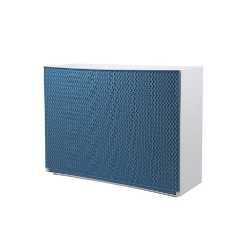 Zapatero de pared Intreccio 16x51,5x39cm Azul avión