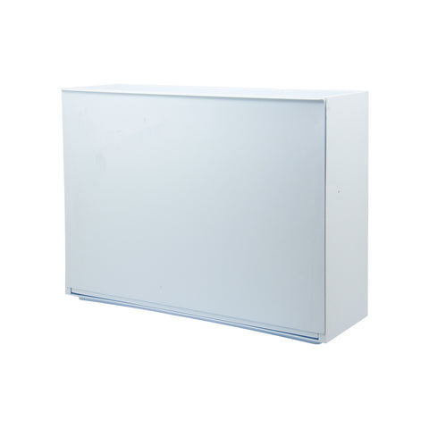 Zapatero de pared liso 16x51,5x39cm blanco