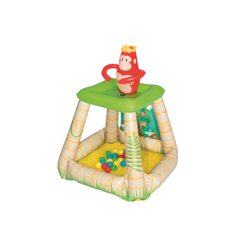 Piscina hinchable con 25 bolas 89x107cm