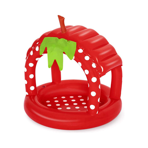 Piscina inflable con forma de fresa 91cm