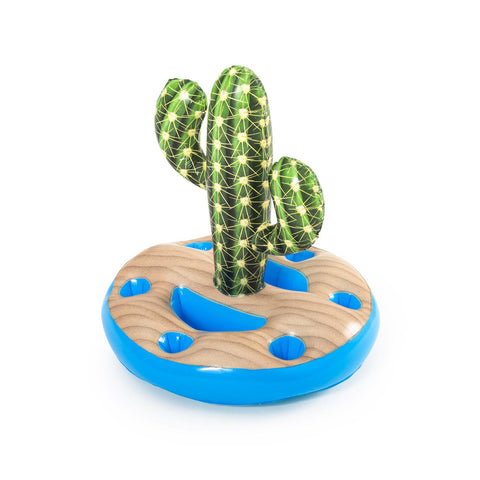 Portavasos flotante con forma de cactus 94x70cm