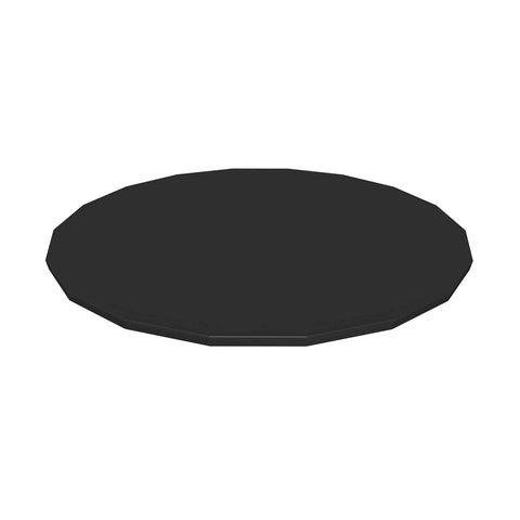 Cubierta redonda para piscina gris antracita de 549cm