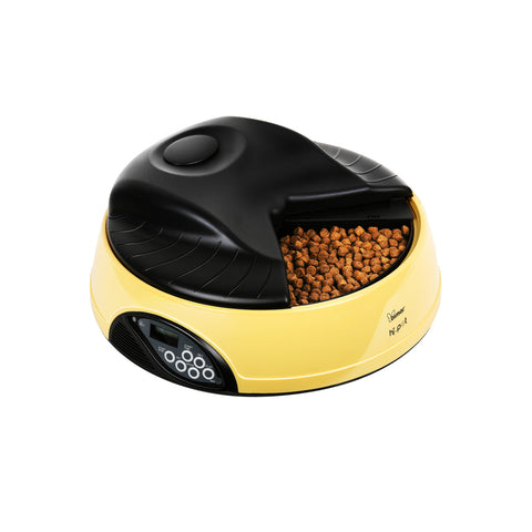 Dispensador automático de comida para mascotas