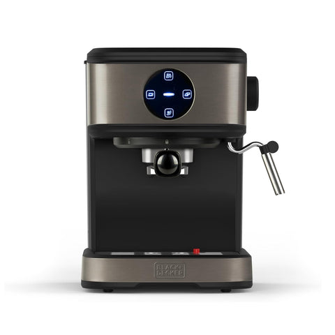 Cafetera espresso para café molido con panel táctil 1,5l 850w
