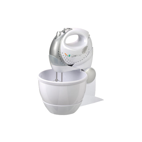 Batidora mezcladora con bol blanca de 250w
