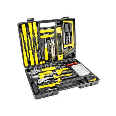 Set de 60 utensilios y herramientas de trabajo en maletín
