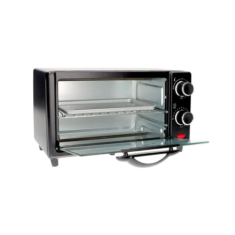 Horno eléctrico de 9 l con temporizador y 2 accesorios 800w