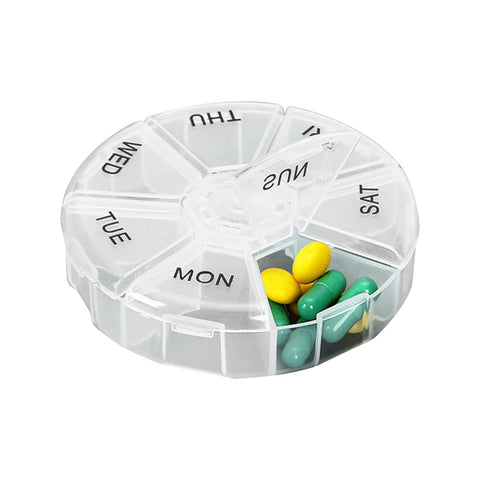 Pastillero con 28 compartimentos