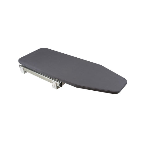 Tabla de planchar plegable 180° con compartimento extraíble para fijar a muebles 45x32x16cm