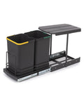 immagine-1-emuca-set-2-pattumiere-raccolta-differenziata-con-slot-estraibile-e-copertura-12l-ean-8432393298573