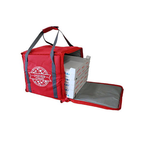 Bolsa térmica portapizzas de poliéster 43l