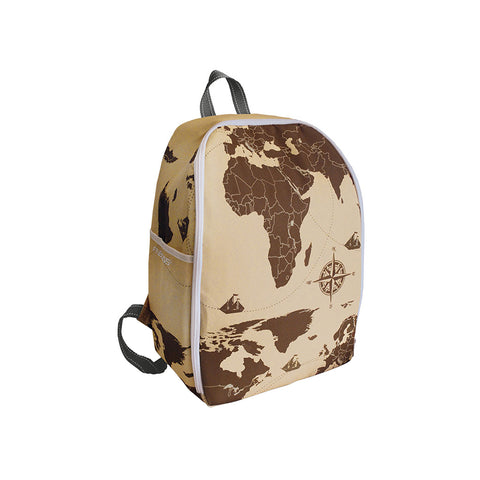 Mochila térmica con diseño de mapa geográfico 20l
