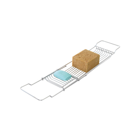 Estante extensible para objetos para bañera