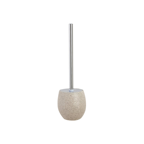 Escobillero de baño con efecto piedra