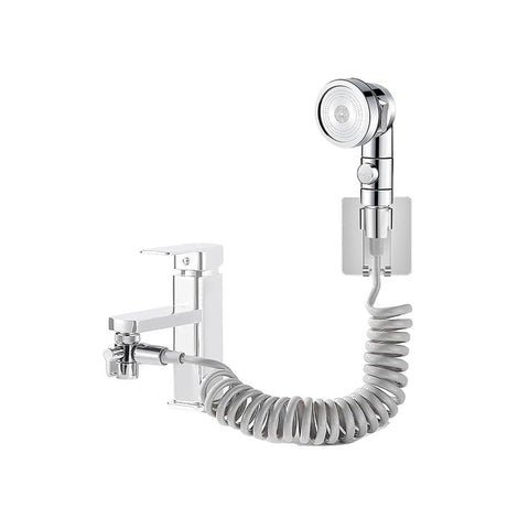 Rociador Easy universal cromado de 2 funciones con flexo extensible
