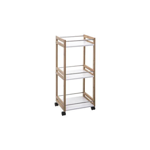 Carrito de cocina de 3 estantes 36x30x80cm