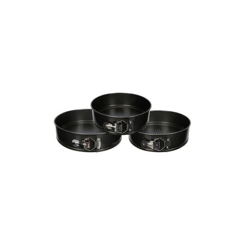 Set de 3 moldes para tartas con cierre 22-24-26cm