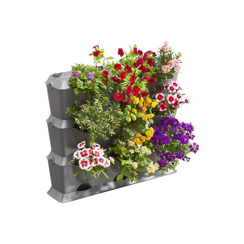 Soporte de pared para plantas de exterior