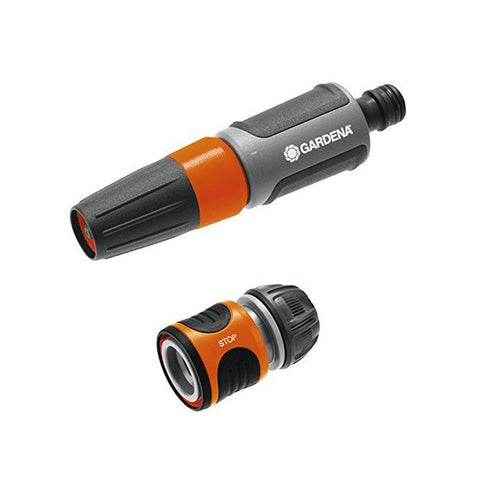 Set de lanza con racor Aqua Stop de 1/2