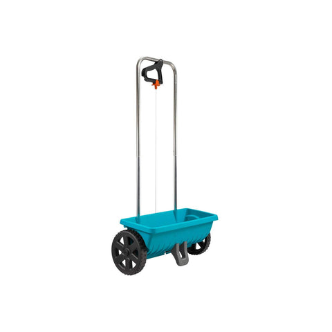 Esparcidor de fertilizante con ruedas L 45cm 12,5l
