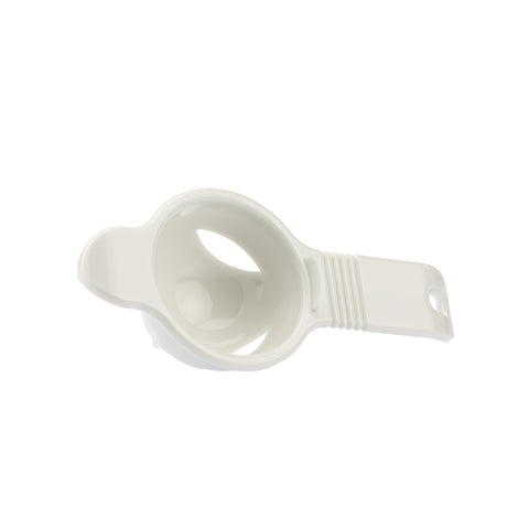 Separador de huevos de plástico blanco