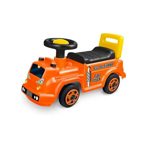 Coche correpasillos Fast Truck Turbo6000 con claxon, 1-3 años