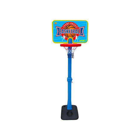 Canasta de baloncesto con altura regulable de 136 a 182 cm y pelota incluida