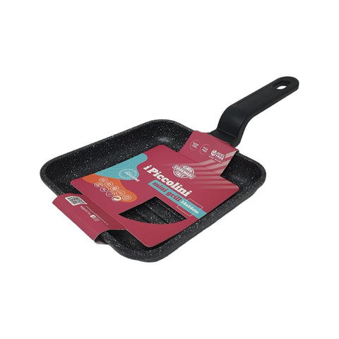 Minigrill cuadrada de inducción 14x14cm