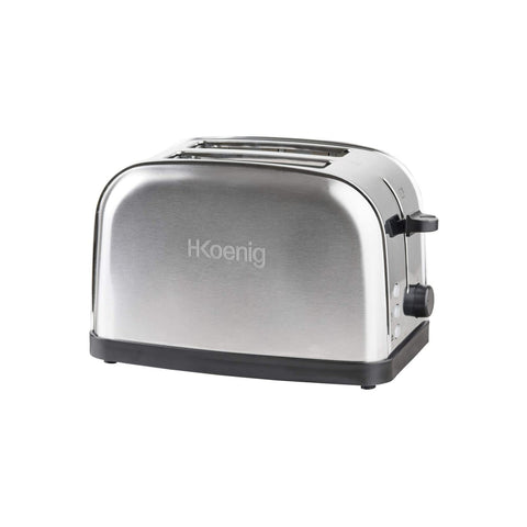Tostadora de 2 ranuras de acero inoxidable 850w