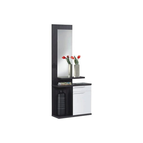 Mueble de entrada de madera 186x61x29cm