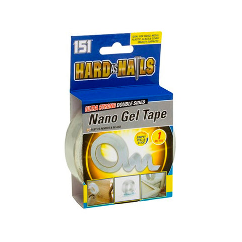 Cinta de gel nano reutilizable 3cmx1m