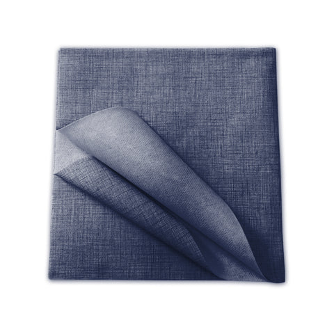 Set de 100 manteles TNT desechables azules de 100x100cm