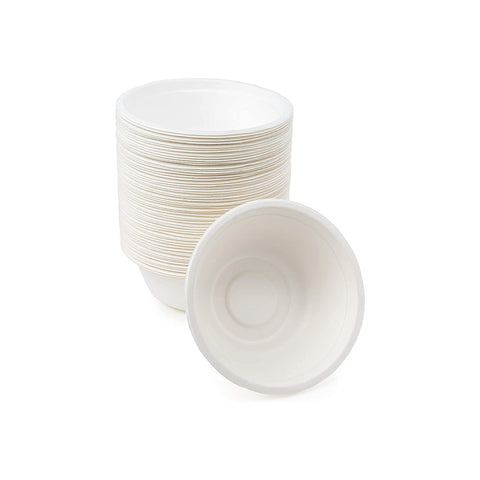 Set de 50 platos hondos desechables de 19cm, 750ml