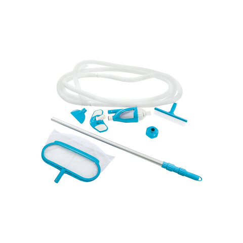 Set para el mantenimiento de la piscina