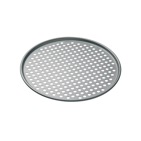 Bandeja redonda perforada para pizza 32cm