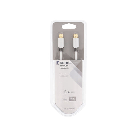 Cable de antena macho - macho 4m