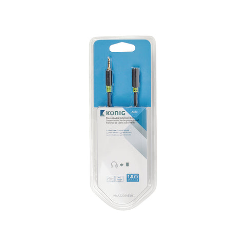 Alargador de audio Macho - Hembra 1m