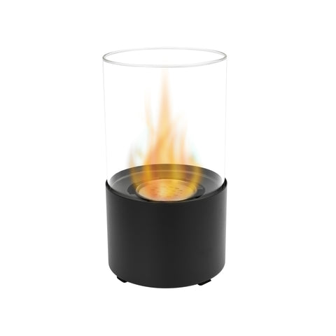 Chimenea de bioetanol de mesa Euridice negra