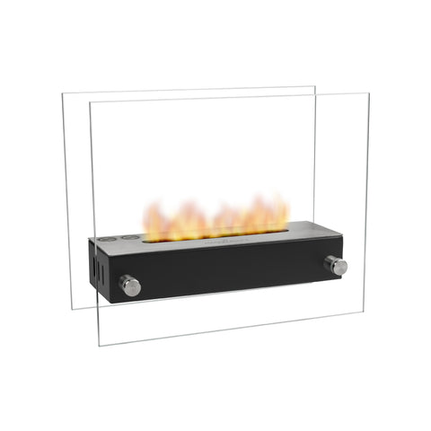 Chimenea de bioetanol de suelo Venere blanca