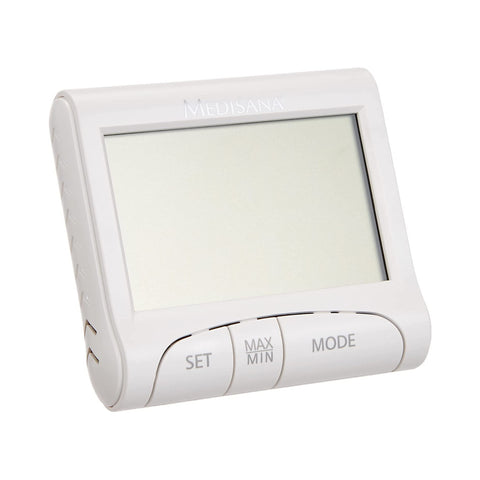 Reloj higrómetro digital para interiores