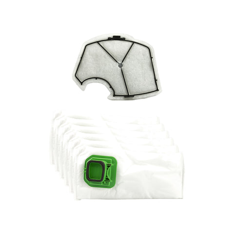 Set de 12 bolsas y 2 rejillas del motor para VK 140