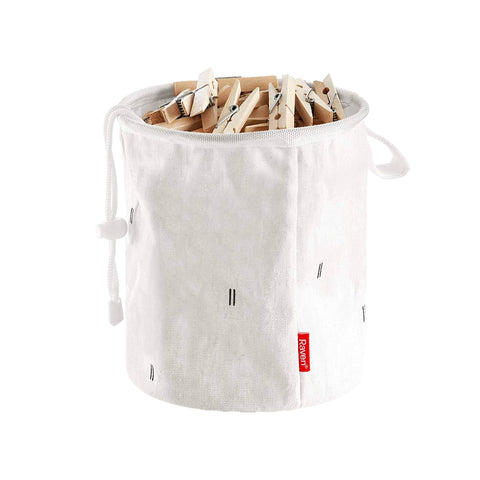 Bolsa para pinzas con cordón y cierre de velcro 18x15cm