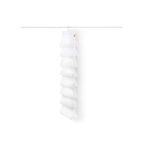 Organizador colgante para armario para 16 pares de zapatos 131x33cm