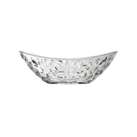 Centro de mesa de vidrio sonoro ovalado Laurus 34cm