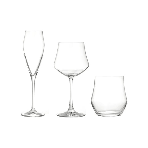 Set de 18 copas para agua y vino Ego